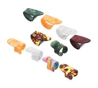 SUPVOX 10pcs Medium Guitar Finger Picks Ukulele Banjo Mandolin Fingerstyle Plectrums Acoustic Guitar Accessories