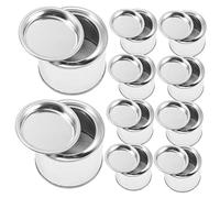 SUPVOX 10pcs Metal Container with Lid Paint Cans with Lids Sealed Container Leftover Paint Storage Containers Miniature Painting Handle Mini Paint Cans Paint Containers for Leftover Paint