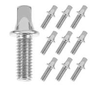 SUPVOX 10pcs Metal Drum Set Screw Replacement Drum Screws Snare Lug Hardware Spare Parts Set Parts Accessories