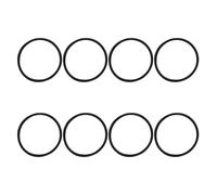 SUPVOX 10PCS Microphone Shock Mount Rubber Rings for Condenser Mics Anti-vibration Elastic Bands for Noise Absorption Compatible with Holder Clamps for Live Streaming and Studio Recording