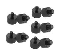 SUPVOX 10PCS Microphone Tripod Mount Adapters to Screw Thread Converters Heavy Duty Mic Stand Bracket Nuts for Secure Portable Audio Setup