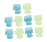 SUPVOX 10pcs Mini Roman Column Night Glow Decor Resin Pillars for Moss Landscape Figures for Home Garden Office Unique Historical Accent