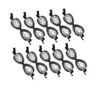 SUPVOX 10pcs Miniature Swim Goggles for Dolls Lightweight Eyeglasses Dress-up Props Creative Dollhouse Accessories for Roleplaying and DIY Crafts