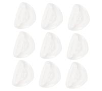 SUPVOX 10pcs Pacifier Storage Box Pp Pacifier Container Portable Protective Packing Box for Home Storage and Carrying Out Bibs Dummy Holder
