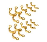 SUPVOX 10pcs Parrot Foot Rings Stainless Steel Openable Bird Leg Bands for Various Parrots Lightweight Identification Accessories for Bird Lovers