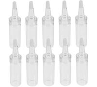 SUPVOX 10pcs Pet Feeding Device Hamster Milk Bottle Small Animal Milk Feeder Nursing Tools Nursing Bottle for Squirrel Glass Transparent