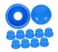 SUPVOX 10pcs Plastic Nut Protection Covers for Playground Equipment Safe Bolt Caps for Slides and Play Areas Outdoor Use Parks and Backyards Safety Assurance