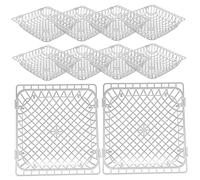 SUPVOX 10pcs Plastic Pigeon Hatching Nest Bird Nesting Bowls for Quails Pigeons