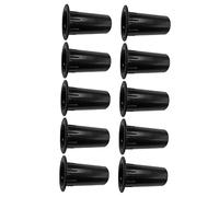 SUPVOX 10pcs Plastic Speaker Port Tube for Portable Speaker Bass Reflex Sound System Accessory Black Replacement Bass Outlet for Improved Sound