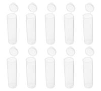 SUPVOX 10pcs Plastic Wipes Holder Box Refillable Wipes Dispenser Container with Lid Safe for Travel and Outdoor Activities Prevents from Drying Out Sleek Modern Design