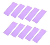 SUPVOX 10pcs Reading Guide Bookmarks with Purple Pet Highlight Strips and Large Ruler Scale, Dyslexia-Friendly Reading Assistance Overlays for ’s Visual Tracking and Focus Support