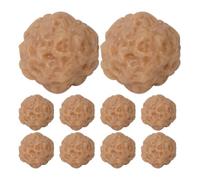 SUPVOX 10Pcs Realistic PVC Beef Meatball Model Set, Mini Simulation Meatballs Decoration for Kitchen, Party Props, Photography Display, Lifelike Artificial Beef Balls