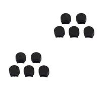 SUPVOX 10pcs Rubber Clarinet Thumb Rest Saxophone Thumb Support Pad Easy Install Clarinet Sax Accessories