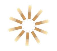 SUPVOX 10pcs Saxophone Whistle Saxophone Accessories Sax Parts Musical Wind Instruments Accessories Musical Accessories Soprano Saxophone Accessories Sax Pads Plastic Beige
