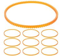 SUPVOX 10pcs Sewing Machine Belt Replacement for Home Use, Sturdy Treadle Motor Belt with Double Tooth Design, Compatible with Domestic Sewing and Embroidery Machines, 115# Size (360mm