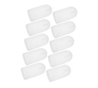 SUPVOX 10pcs Small Dog Squeaky Toy Replacement Inserts, 9.8cm Round Plastic Squeakers for DIY Plush Doll Repair and Pet Toy Crafting Accessories