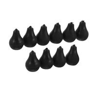 SUPVOX 10pcs Small Tungsten Fishing Beads Bait Stopper for Hooks Precise Weight Design European Style Carp Fishing Accessories Lightweight Stable for Accurate Casting