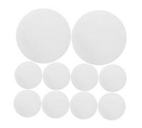 SUPVOX 10pcs Smooth Flat Rocks for Painting DIY Art Stones with Fine Polishing and Rounded Edges Small Crafting Pebbles for Creativity and Decorative Keepsakes Safe Handheld Drawing