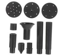 SUPVOX 10Pcs Solar Fountain Accessories Kit for Ponds and Bird Baths Weather Resistant Outdoor Water Feature Parts with Water Pipe for Garden Pools and Waterfalls
