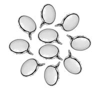 SUPVOX 10pcs Speech Bubble Aluminum Foil Balloons for DIY Message Writing Party Decorations for Birthdays Weddings Engagements Graduation Events Easy Inflate and Arrange Celebration