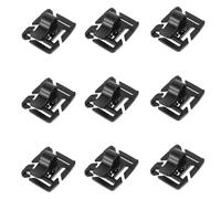 SUPVOX 10pcs Swivel Drinking Valve Tube Clips Durable Plastic Water Hose Clips for Hiking Cycling Climbing Outdoor Gear Hook Backpack Hydration Pack Accessories