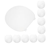 SUPVOX 10Pcs Table Tennis Racket Protective Cover Film Double Sided Thickened Paddle Shield for Protection Easy Installation Versatile Use for Competitive and Casual Play