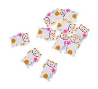 SUPVOX 10pcs Tennis Racquet Vibration Dampeners Cute Cat Design Silicone Shock Absorbers Reduce Wrist Elbow Strain Fit for Tennis Players Training Competition