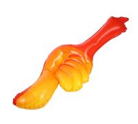 SUPVOX 10pcs Thumbs Up Balloons Party Decorations Birthday Supplies Inflatable Handheld Balloons for Sports Events Wedding Festival Indoor Outdoor Use