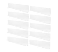 SUPVOX 10pcs under Sofa Blocker Couch Bed Blocker for Pets Barrier Bed Bumper Preventing Toys from Falling under Furniture for Small Dogs and Cats