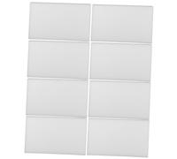 SUPVOX 10pcs Vinyl Record Cleaning Melamine Sponge Compressed 10x6x2cm Dust Remover Brush for Turntables and Vinyl Players Record Cleaner Accessory Suitable