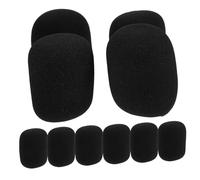 SUPVOX 10pcs Washable Microphone Covers for Handheld Microphone Disposable Mic Windscreen Covers for Stage Performance