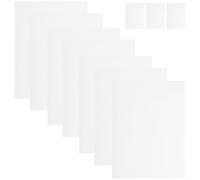 SUPVOX 10pcs White Foam Board Sheets 20x30cm A4 Size Blank Crafting Foam Boards for DIY School Projects, Presentation Displays, and Party Decorations