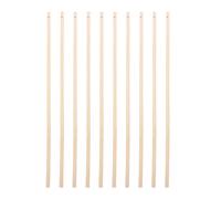 SUPVOX 10pcs Wooden Lantern Handles 30cm Handheld Lantern Poles Wood Craft Sticks