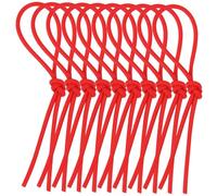 SUPVOX 10pcs Yangqin Leather Pipe Rubber Covers for Dulcimer Hammer Elastic Accessories for Chinese Musical Instrument Replacement Parts for Yangqin Stick