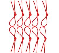 SUPVOX 10pcs Yangqin Leather Pipe Rubber Tubes for Chinese Dulcimer Yangqin Accessories Tuning Parts