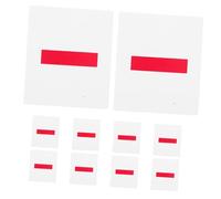 SUPVOX 10Pcs Youth Captain Armbands for Soccer Basketball Lightweight Plastic Badge with Safety Pin Team Sports Accessories for Leadership Identity Recognition