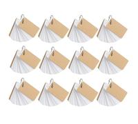 SUPVOX 12 Pcs Ring Notes Pads Portable Notepads Easy to Write Paper Binder Memo Notes Pads Vocabulary Cards for Daily Life Teachers and Office Workers