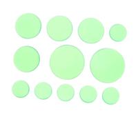 SUPVOX 12 pcs Silicone Self Adhesive Drum Silencers Pads for Sound Control Vibration Dampening Cushions Compatible with Bass Snare Jazz Drums Noise Reduction for Cleaner Tone