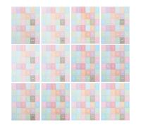 SUPVOX 12 Sheets Colorful Daily Date Stickers for Planners 365-day Numbered Calendar Labels Self-Adhesive Monthly Planner Accessories for Notebooks and Diaries