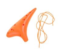 SUPVOX 12hole Sturdy Resin Ocarina Ac Tuning for Music Beginners and Professional Players