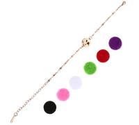SUPVOX 12Mm Rose Gold Hollow-Out Aromatherapy Bracelet for Women, Perfume Diffuser Wrist Jewelry, Decorative Mini Link Chain Suitable for Daily Wear and