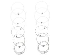 SUPVOX 12pcs Acoustic Guitar Strings Quality Easy to Change Sound Guitar Accessories