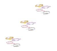 SUPVOX 12pcs Adjustable Cat Daisy Collar Soft Material Flower Pendant for Kittens Breathable and Comfortable for Daily Wear