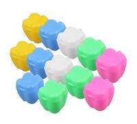 SUPVOX 12pcs Baby Tooth Keepsake Storage Box for Storing Baby Teeth Easy to Carry for Children and Boys Random Style