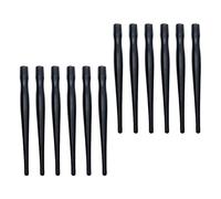 SUPVOX 12pcs Black Plastic Comic Pen Holders for Dip Pens Cartoon Drawing Nib Holders Suitable for Art and Calligraphy Supplies