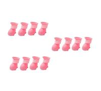 SUPVOX 12pcs Dog Rain Shoes Pet Boots for Rainy Days Comfortable and Breathable