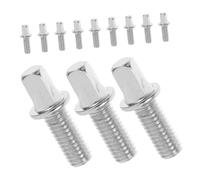 SUPVOX 12pcs Drum Screw Accessories Key Bolts Box Hardware Repair Parts Percussion Instrument Hardware Compatible With Various Drum Models M6x10mm