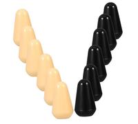SUPVOX 12pcs Electric Guitar Caps Knob Tips Way Replacement Fit for Guitar Accessories Includes and Caps