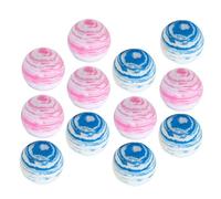 SUPVOX 12pcs Eva Foam Golf Practice Balls Soft Indoor Training Aid Colorful Lightweight Pet Ball for Family Entertainment and Home Use