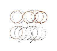 SUPVOX 12pcs Guitar Strings Stainless Steel String Guitar Set for Parts Accessories